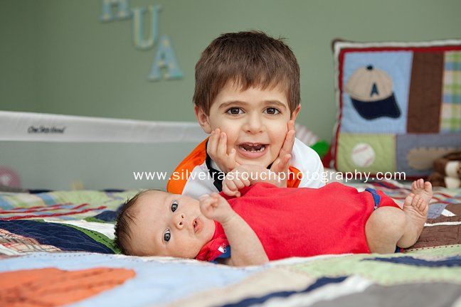 Brothers West orange NJ newborn photography