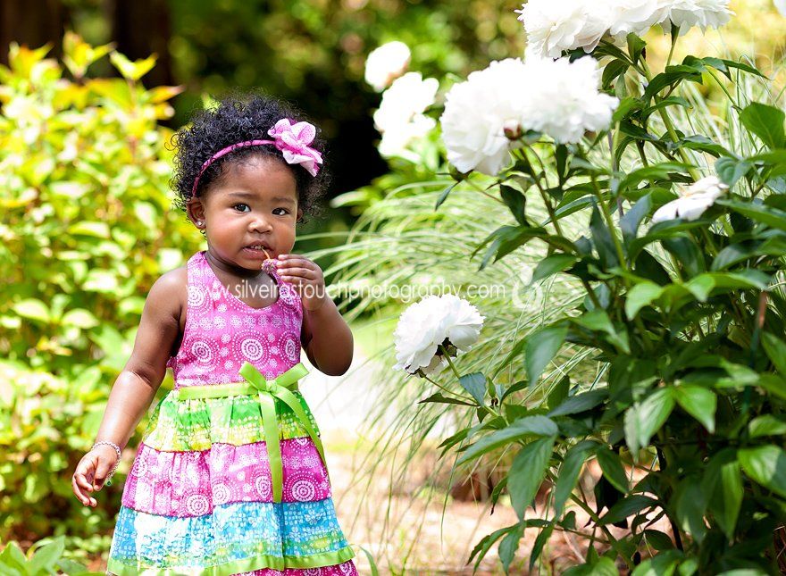 birthday girl Montclair NJ children Photography in the garden