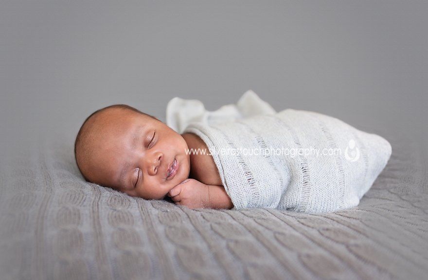 four weeks baby boy photography