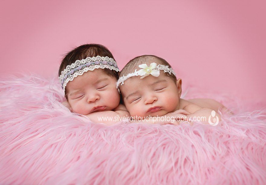 Edison twin newborn photo