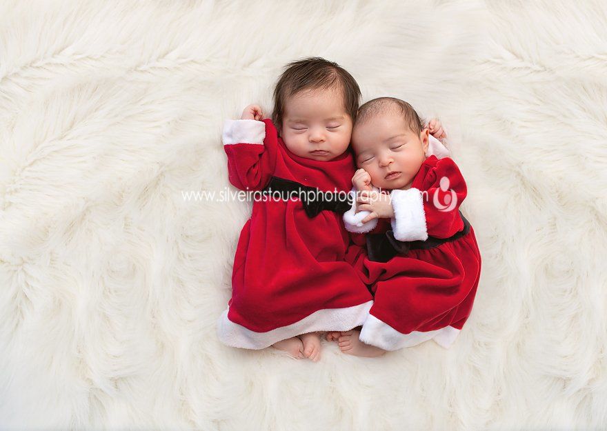 Edison twin newborn photo