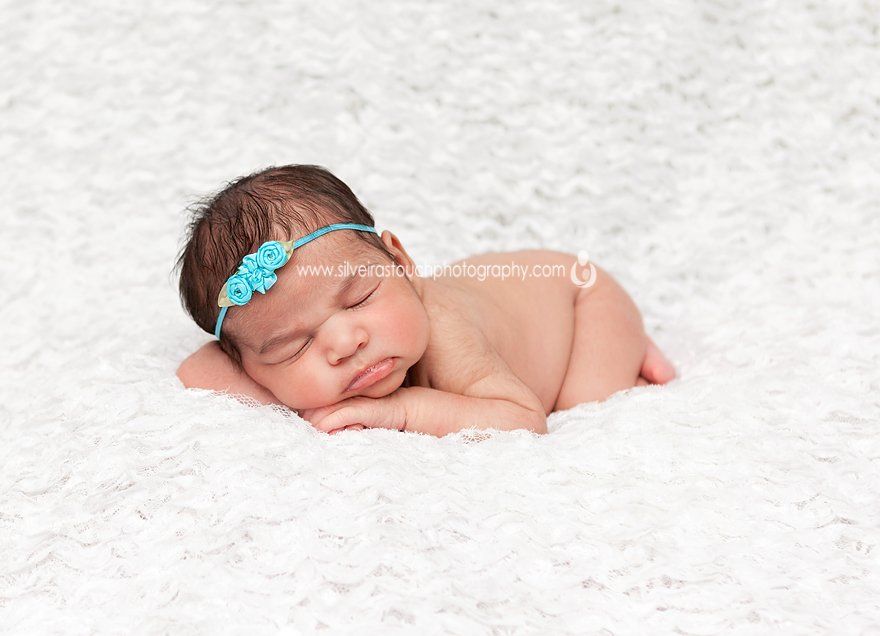 10 days old sweet baby girl photo
