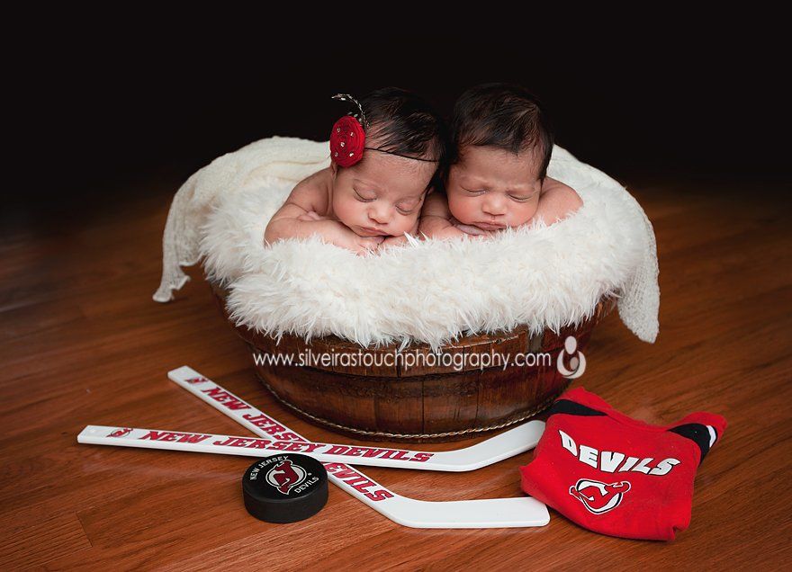 Morristown NJ Newborn twin photography