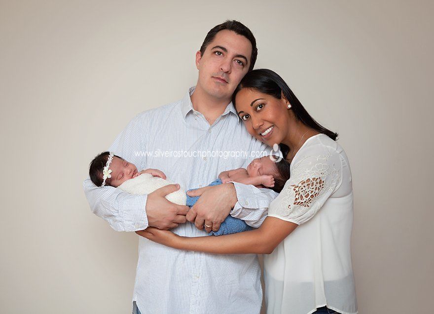 Morristown NJ Newborn twin photography