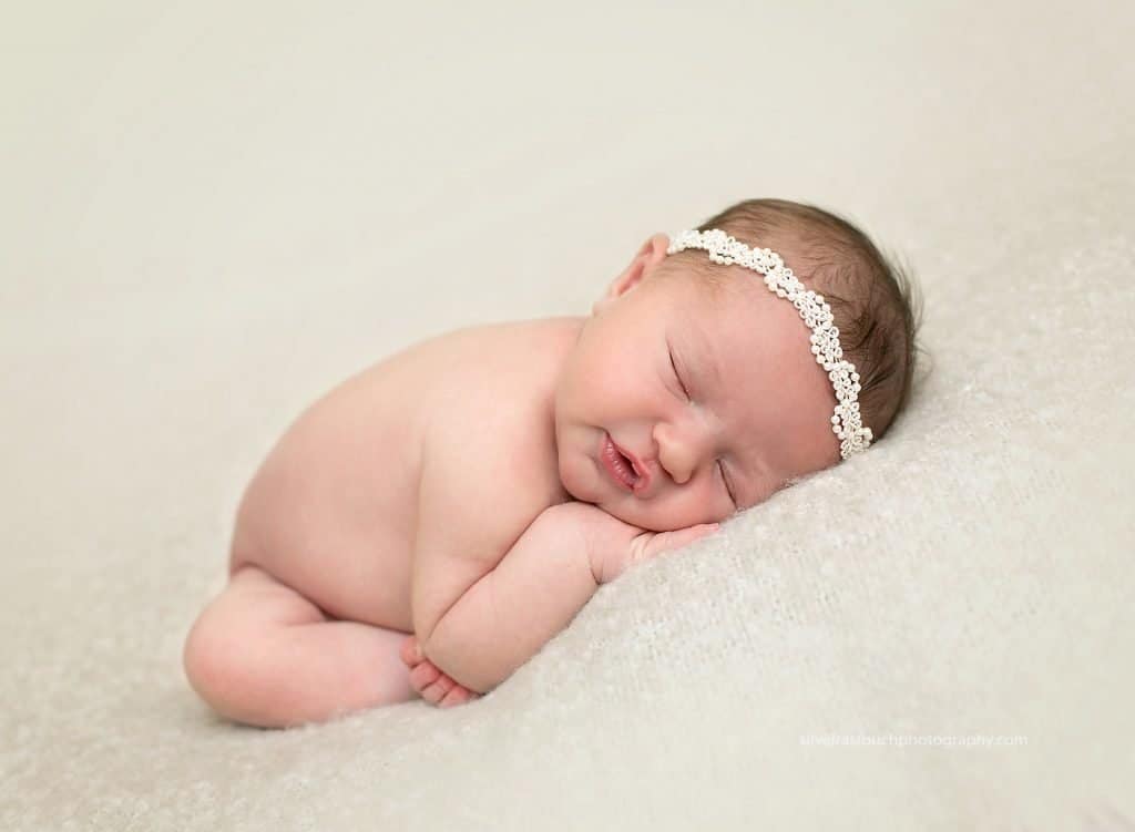 NJ Newborn Photo session girl