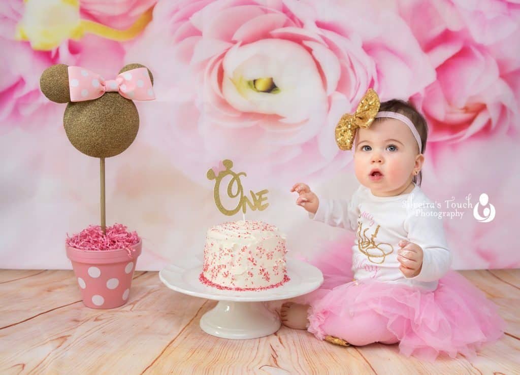 Birthday cake smash photography