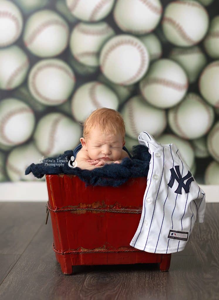 Yankees baby model, Mt. Olive NJ Photographer