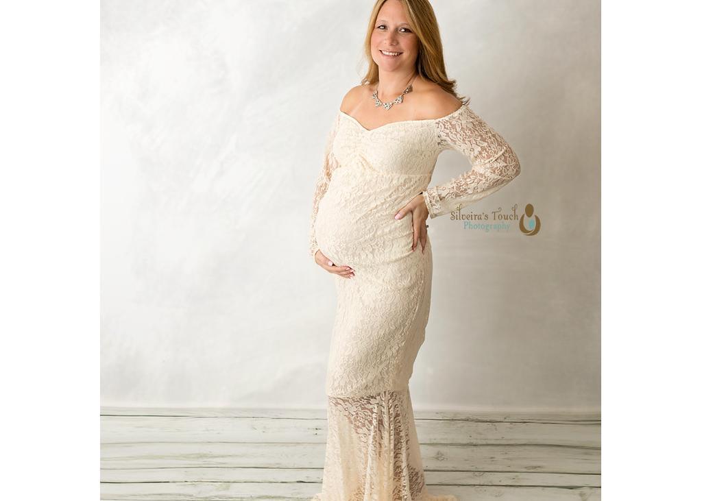 NJ Maternity photography taken in studio