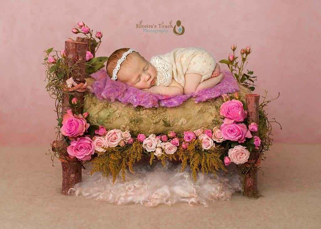 rainbow baby newborn photos