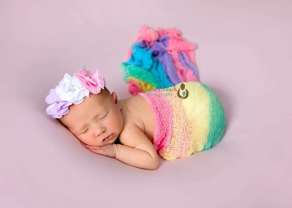 Rainbow Baby newborn Photos NJ