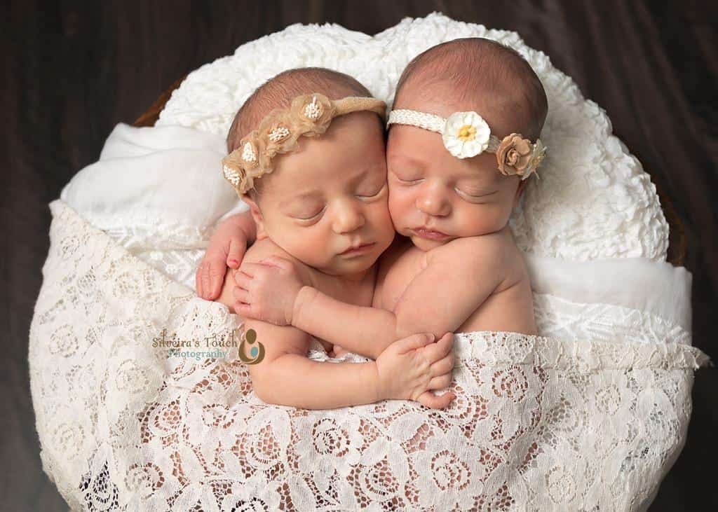 Twin photography session taken in Livingston NJ