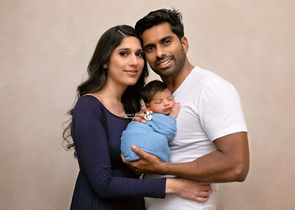 Denville NJ Infant photography of family