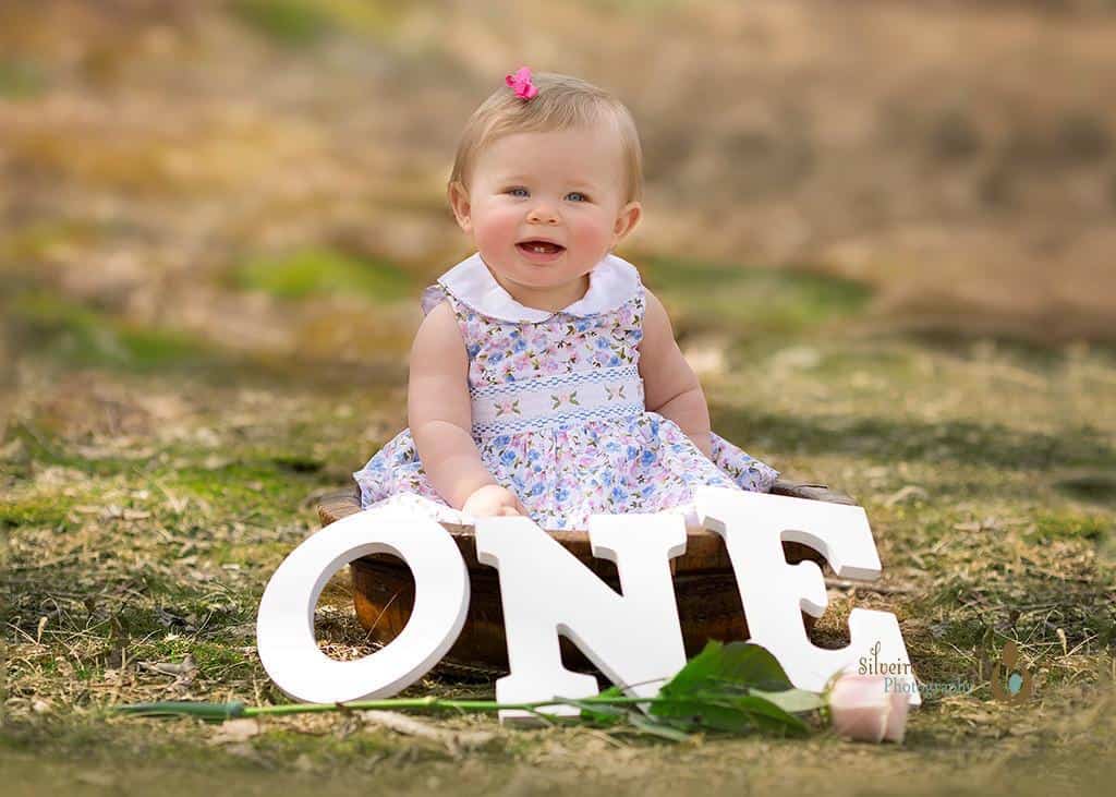first birthday photography images