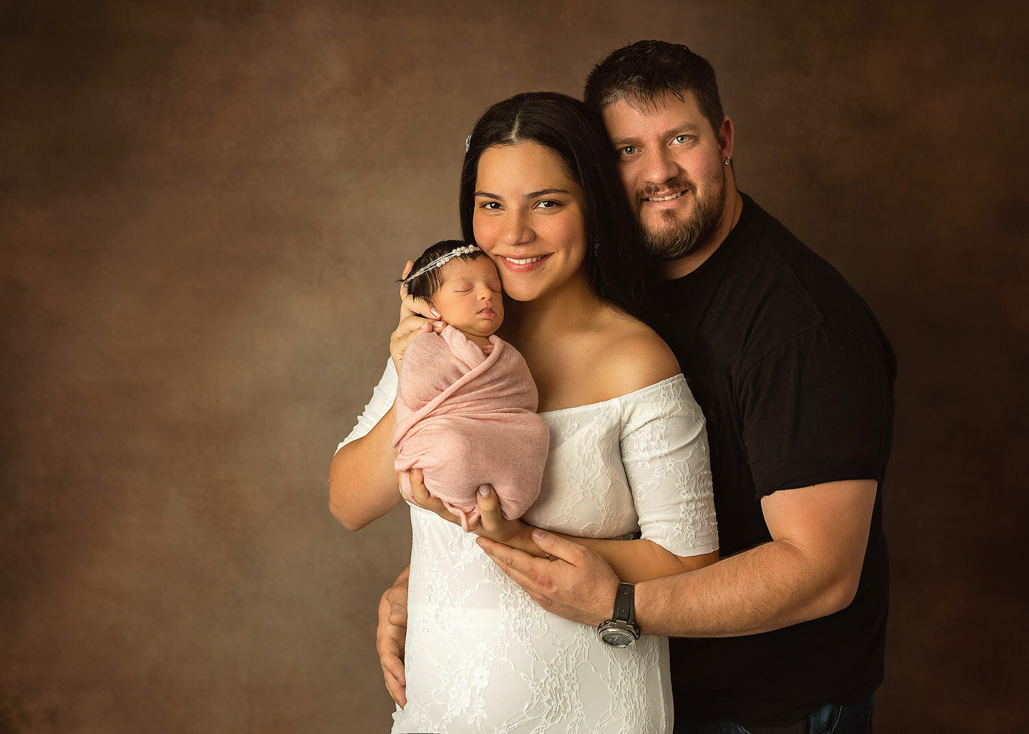 mount olive nj newborn family portrait