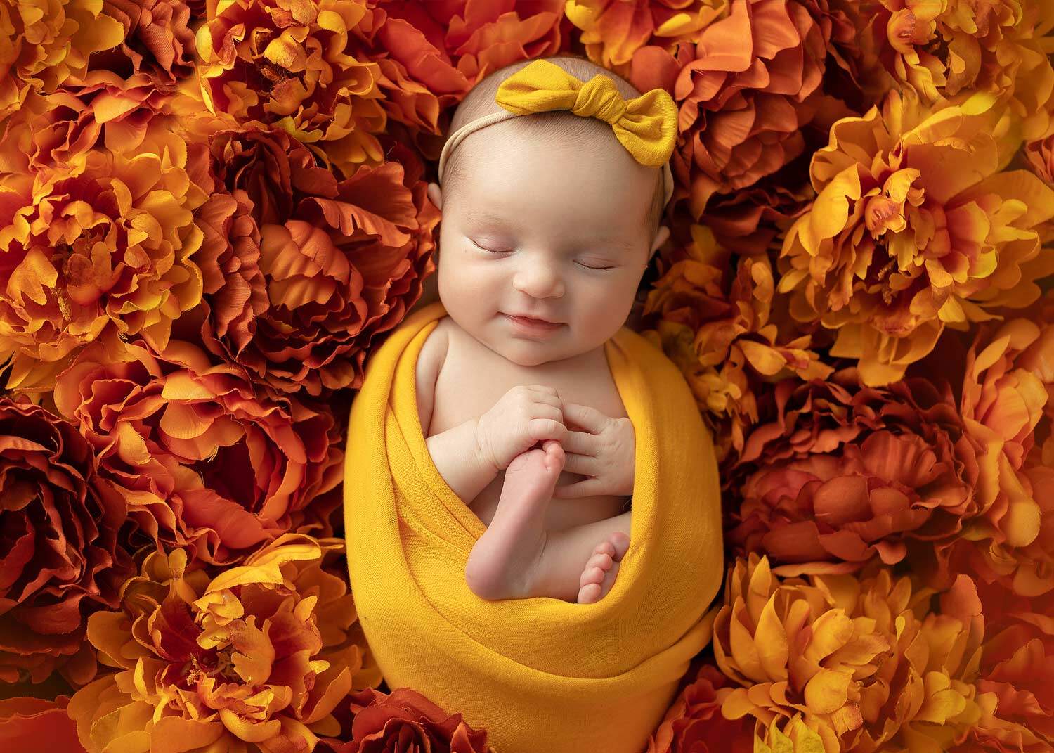 Mount Olive NJ newborn fall photography