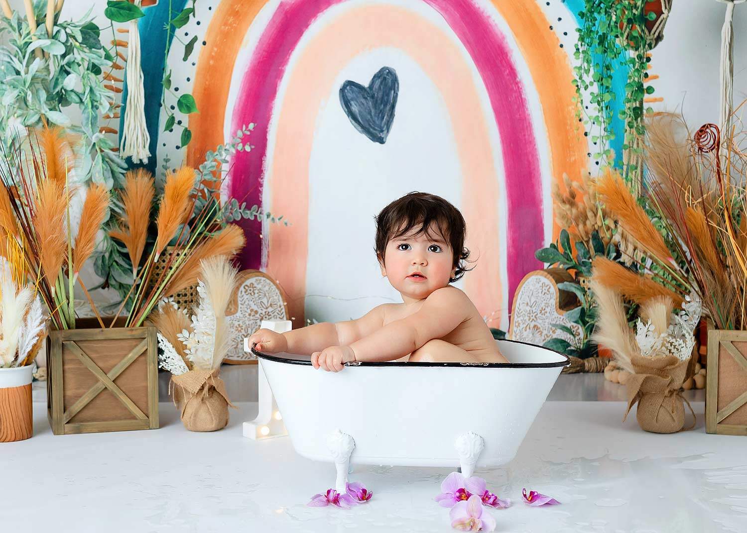 Randolph NJ birthday photo splash bath