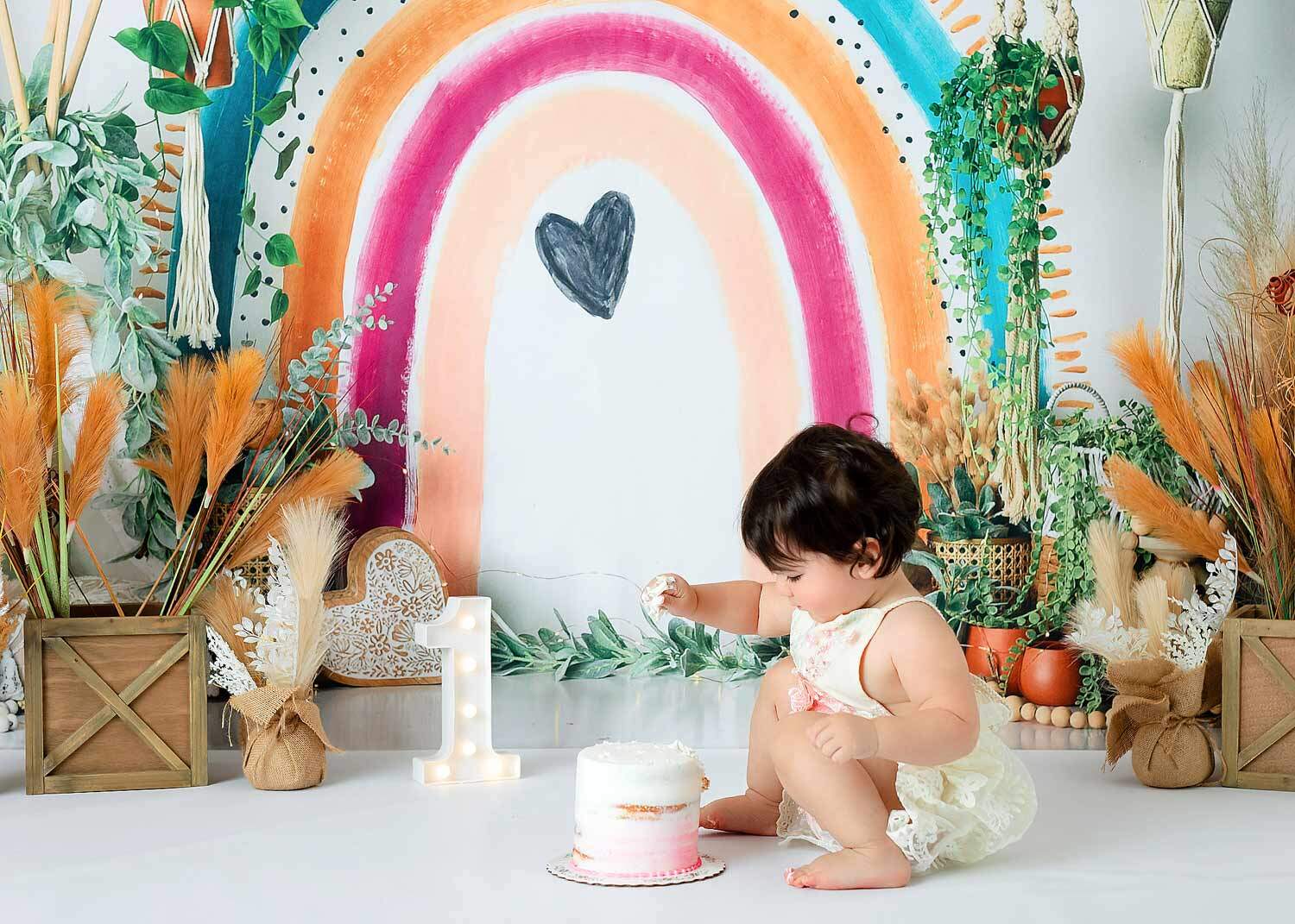 nj smash cake birthday portraits