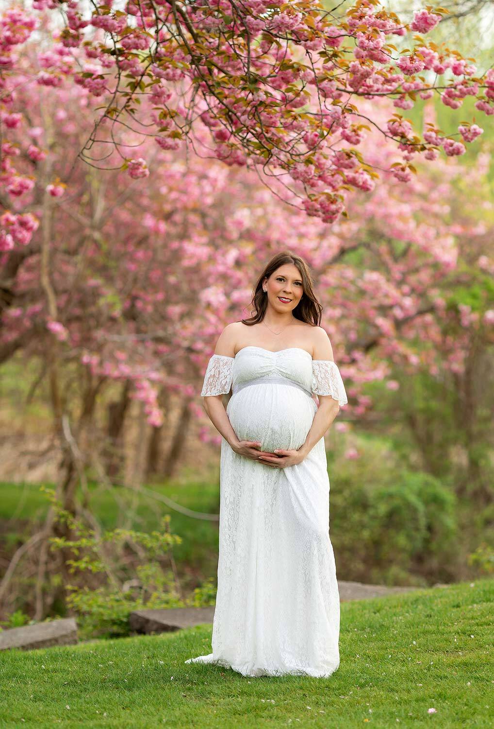 pregnancy outdoor photo session NJ