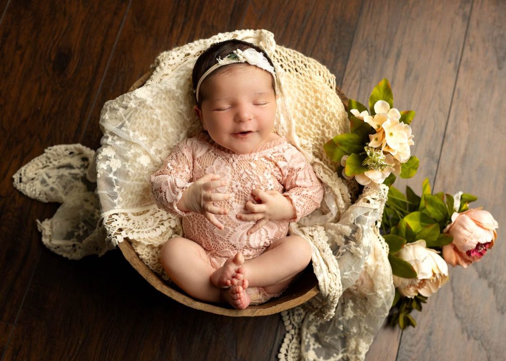 mendham NJ newborn photoshoot