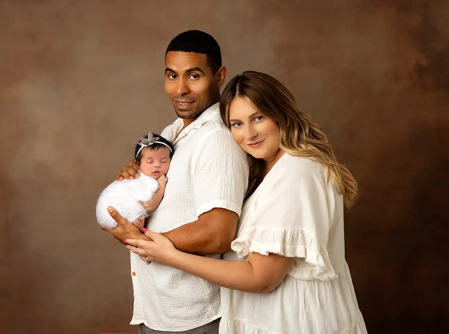 parents photos with newborn NJ