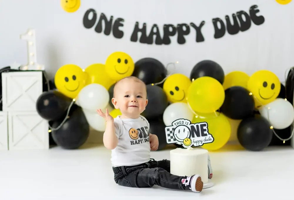 NJ cake smash photography studio