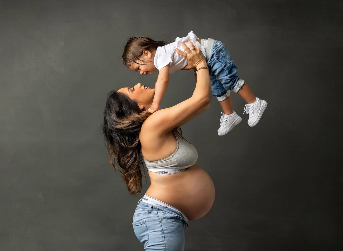 pregnancy family photography